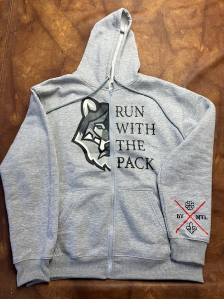 BV Montreal Villains of the North & Run with the Pack Hoodie