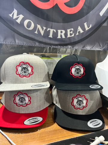 Wolf Rosette Montreal Logo Hat