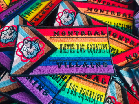 2022 Montreal BV Pride Patch - UNITED FOR EQUALITY